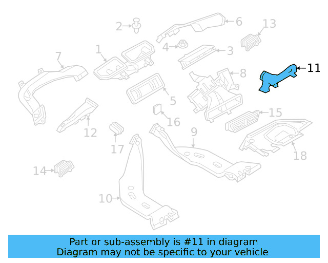 Lower Duct 5G1-819-152-A - View 7