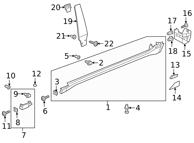 Fender Liner U N-909-591-01 - View 79