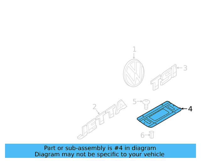 License Bracket 1KM-827-211-A - View 12
