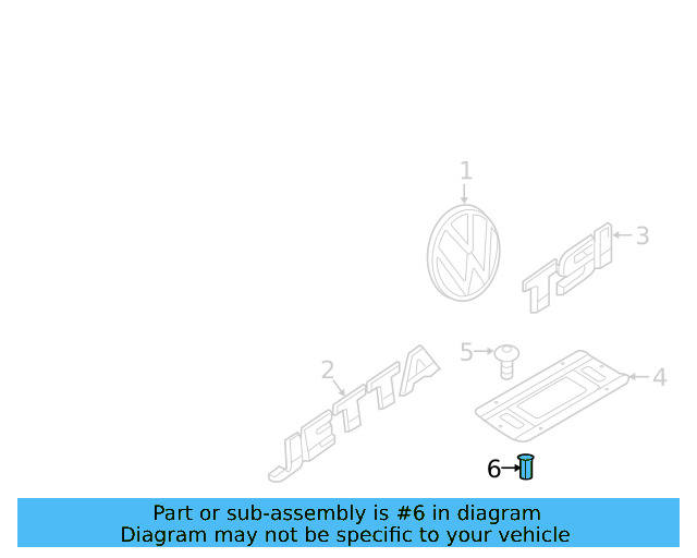 License Bracket Nut WHT-007-341 - View 11