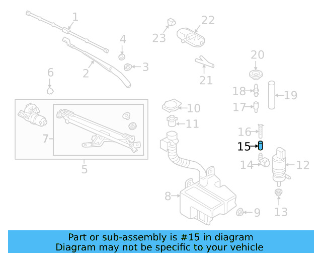 Hose 2D0-955-962 - View 103