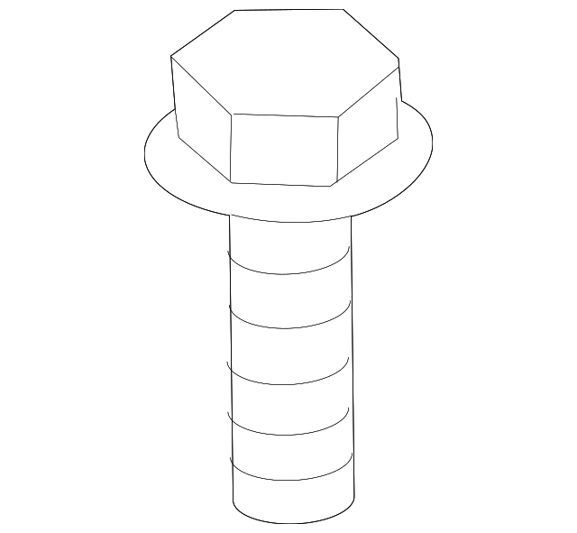 Hold Down Clamp Bolt N-106-756-02 - View 4
