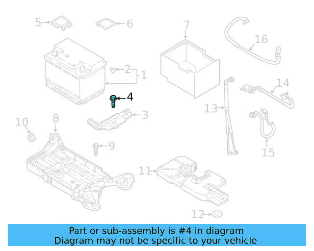 Hold Down Clamp Bolt N-106-756-02 - View 12