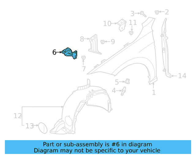Front Brace 17A-809-472 - View 3