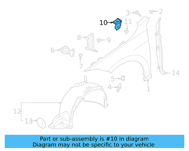 Rear Brace 17A-809-561-A - View 3