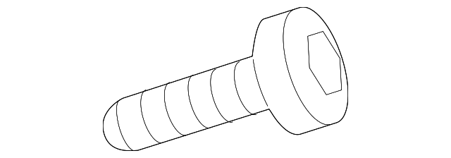 Fender Liner Extension Screw N-103-546-02 - View 107