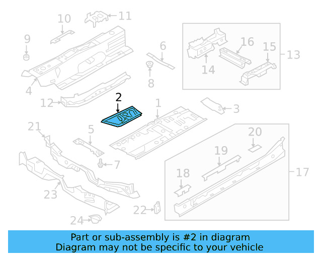 Floor Reinforced 5Q0-803-075 - View 20