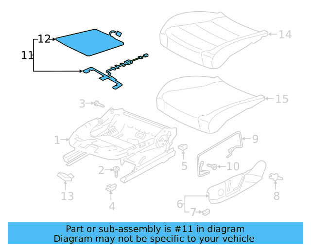 Occupant Sensor 17A-963-556 - View 4