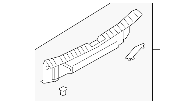 Rear Body Trim 17A-863-459-82V - View 2
