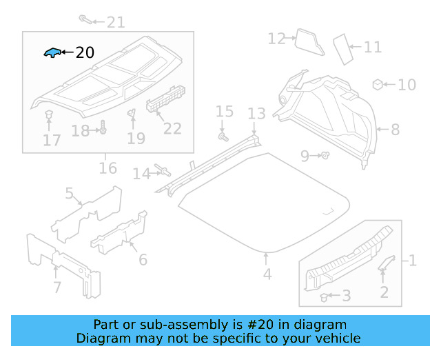 Package Tray Cover 17A-887-301-A-ECZ - View 3