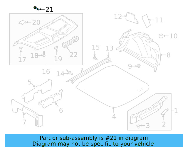 Package Tray Bracket 17A-885-349-82V - View 2