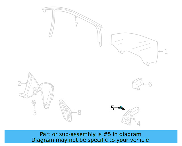 Window Motor Bolt 8Z0-837-691-C - View 22