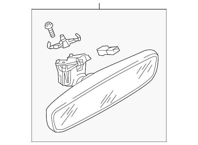 Mirror Inside 3C0-857-511-J-9B9 - View 36