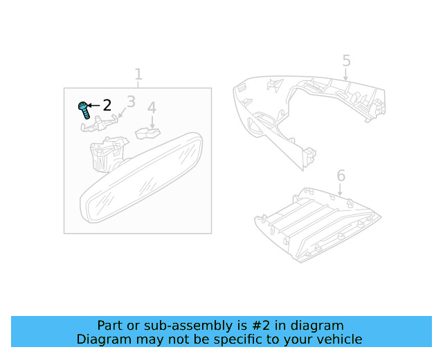 Mirror Inside Bolt N-106-133-01 - View 12