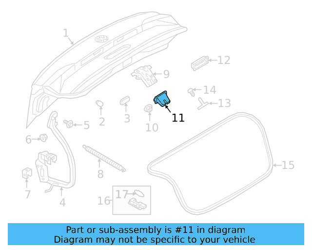 Lock Cover 17A-827-520-82V - View 3