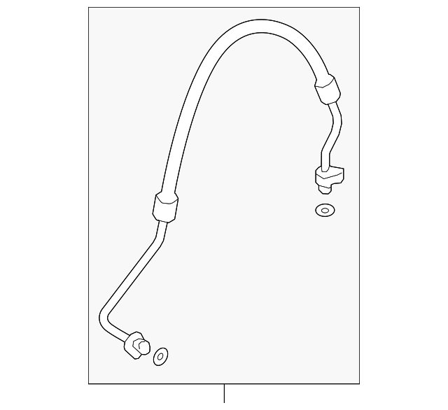 A/C Refrigerant Discharge Hose 5Q0-816-721-AR
