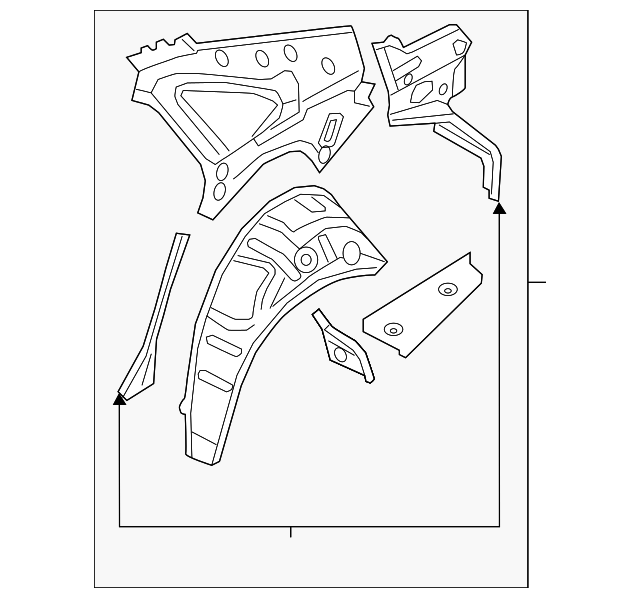 Inner Panel Assembly 17A-809-603-A - View 2