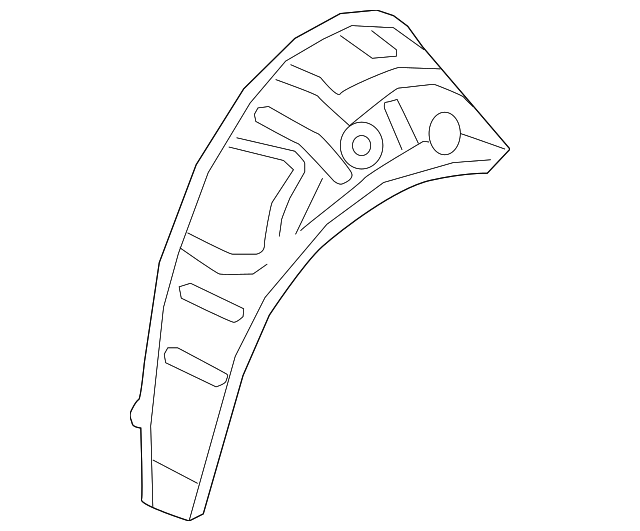 Outer Wheelhouse 17A-809-411-A - View 2