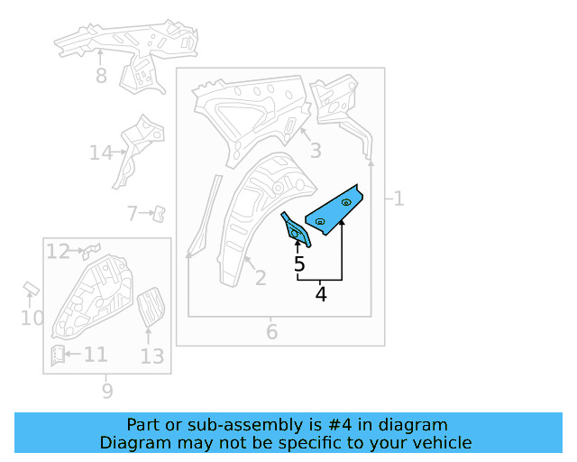 Filler Trim 17A-809-414-B - View 3