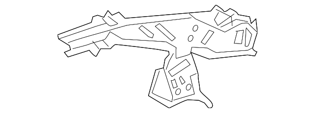 Rear Pillar Reinforced 17A-809-123 - View 3