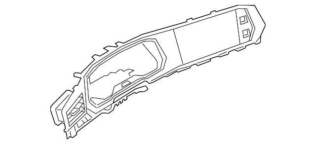 Cluster Bezel 17B-858-019-JTC - View 4