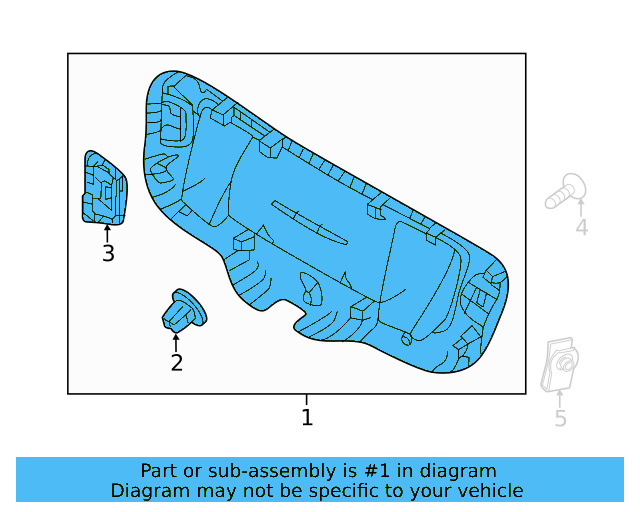 Trim Panel 17A-867-605-82V - View 4