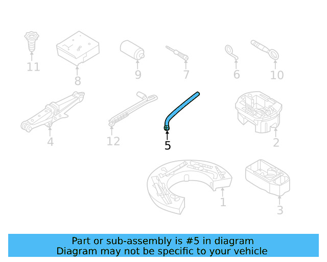 Lug Wrench 4D0-012-219-A - View 25