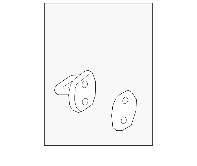 Door Lock Striker Plate 3C0-837-033-C - View 5