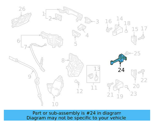 Door Check 17A-839-249-C - View 2
