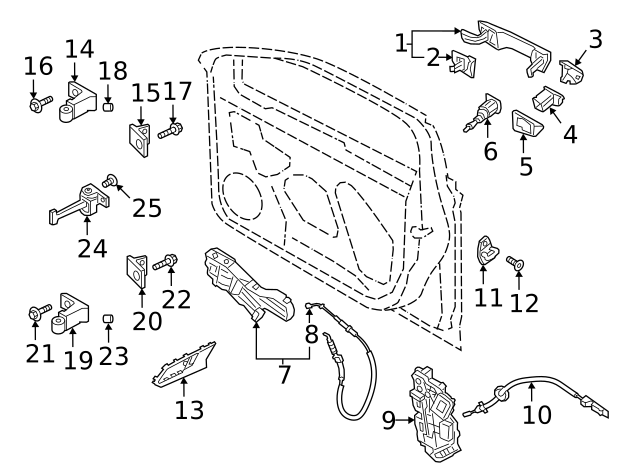 Door Check Bolt WHT-002-109 - View 57