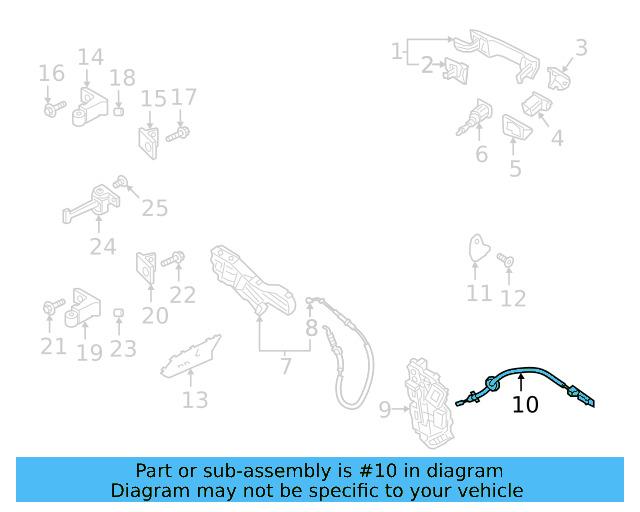 Opener Cable 17A-837-085 - View 9