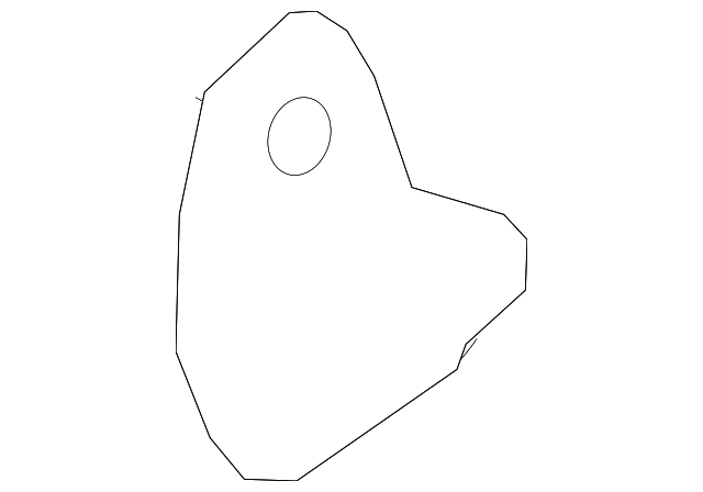 Door Lock Striker Plate 3C0-837-767-A