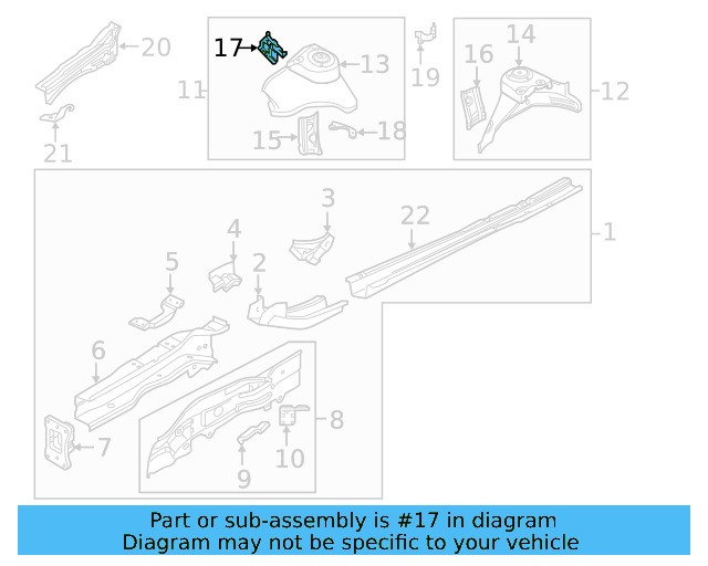 Mount Bracket 5Q0-810-812-A - View 4
