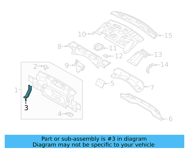 Bumper Bracket 17A-813-746-A - View 4