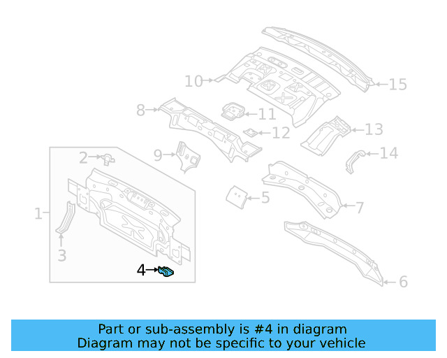Lower Bracket 17A-813-745 - View 3