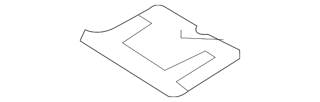 Package Tray Retainer Bracket 5C6-813-541