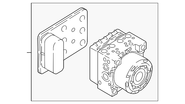 ABS Hydraulic Assembly 5Q0-614-517-FD-BEF - View 6
