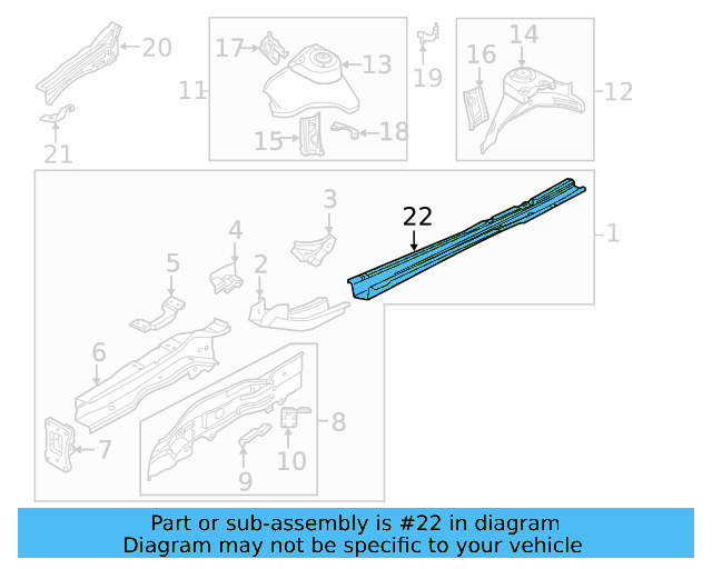 Rail Extension 5Q0-804-455-B - View 5
