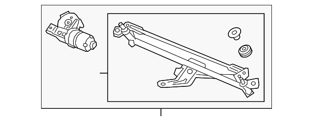 Wiper Motor Assembly 17B-955-023 - View 2