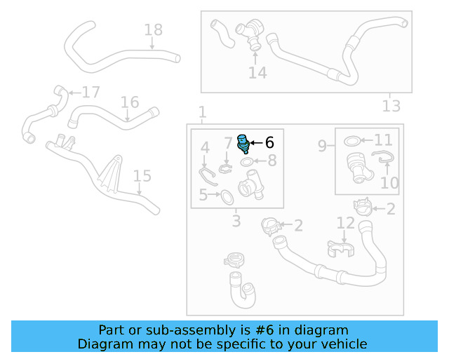 Temp Sensor 06A-919-501-A - View 181