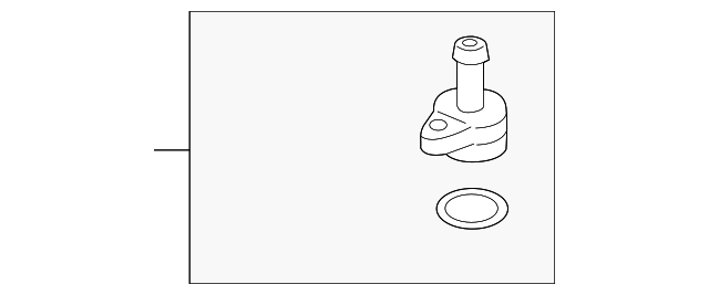 HVAC Heater Hose Connector 06K-121-143 - View 6