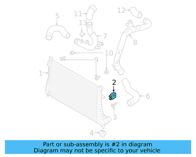 Mount Bracket 5Q0-121-367-G - View 9