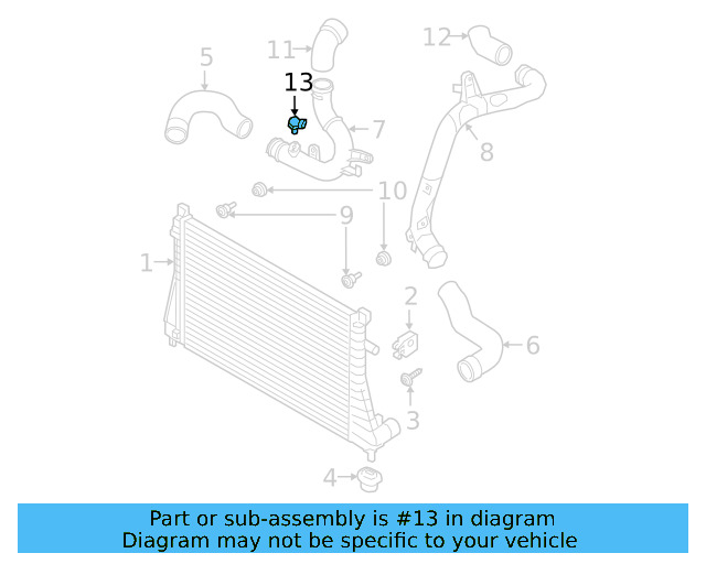 Turbocharger Boost Sensor 03G-906-051-M - View 13