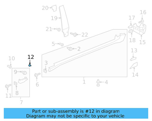 Corner Trim 3G8-854-321-3Q7 - View 3