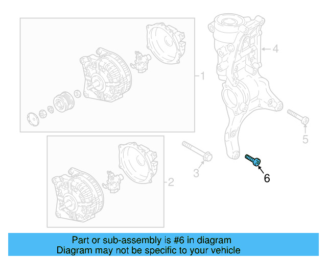 Mount Bracket Lower Bolt N-910-268-02 - View 10