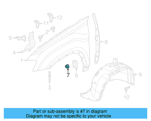 Mount Nut 171-201-969 - View 22