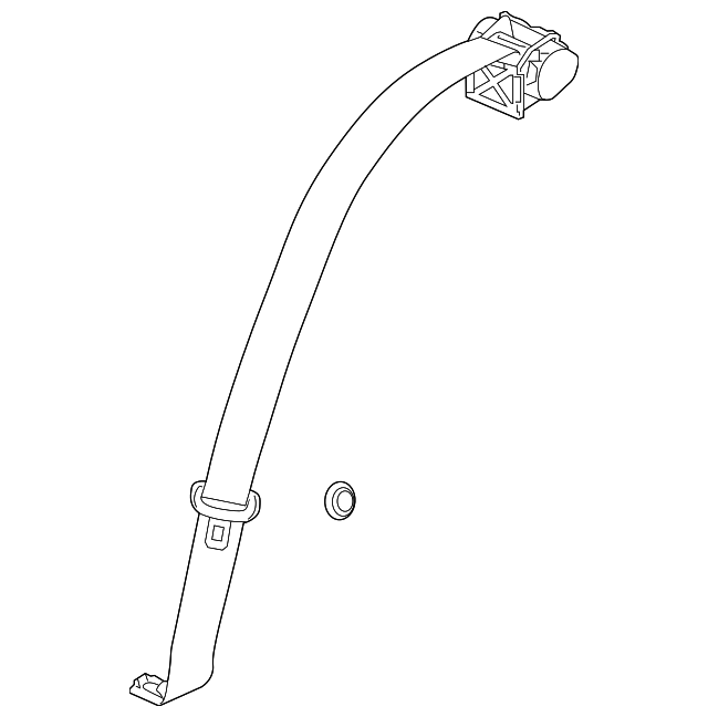 Seat Belt Lap And Shoulder Belt 17A-857-806-A-RAA - View 2