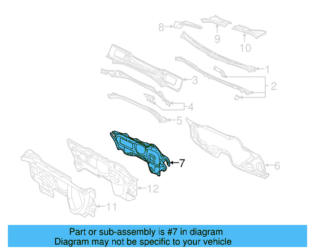 Dash Panel 3C1-804-011-A - View 4