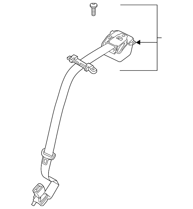 Front Belt Assembly Mount Bolt WHT-005-803 - View 22