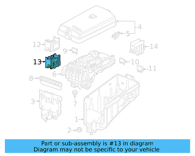 Relay Plate 5Q0-937-507-C - View 22